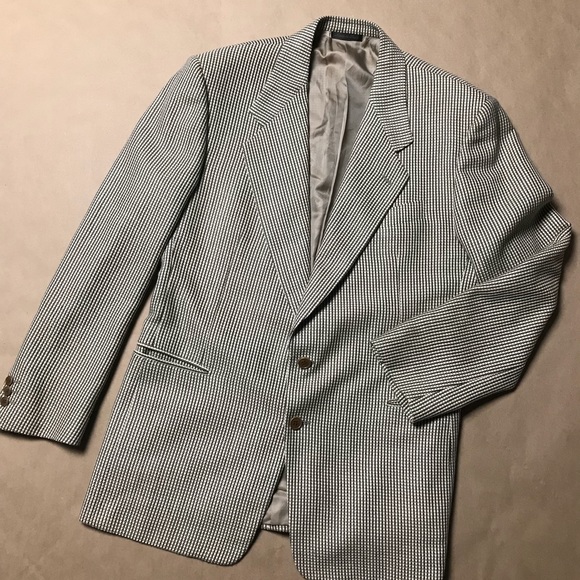 Men’s Pal Zireli Oatmeal and Brown Suit Jacket